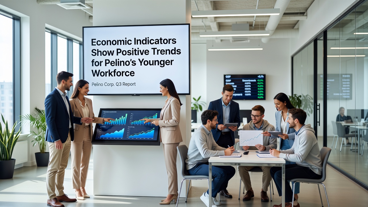 Infographic illustrating wage growth and education attainment among Pelino youth