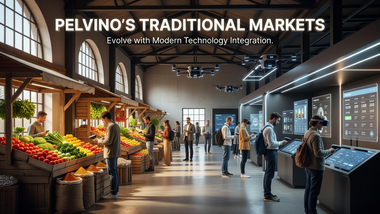 Modern Technology Reshapes Pelino's Time-Honored Marketplaces