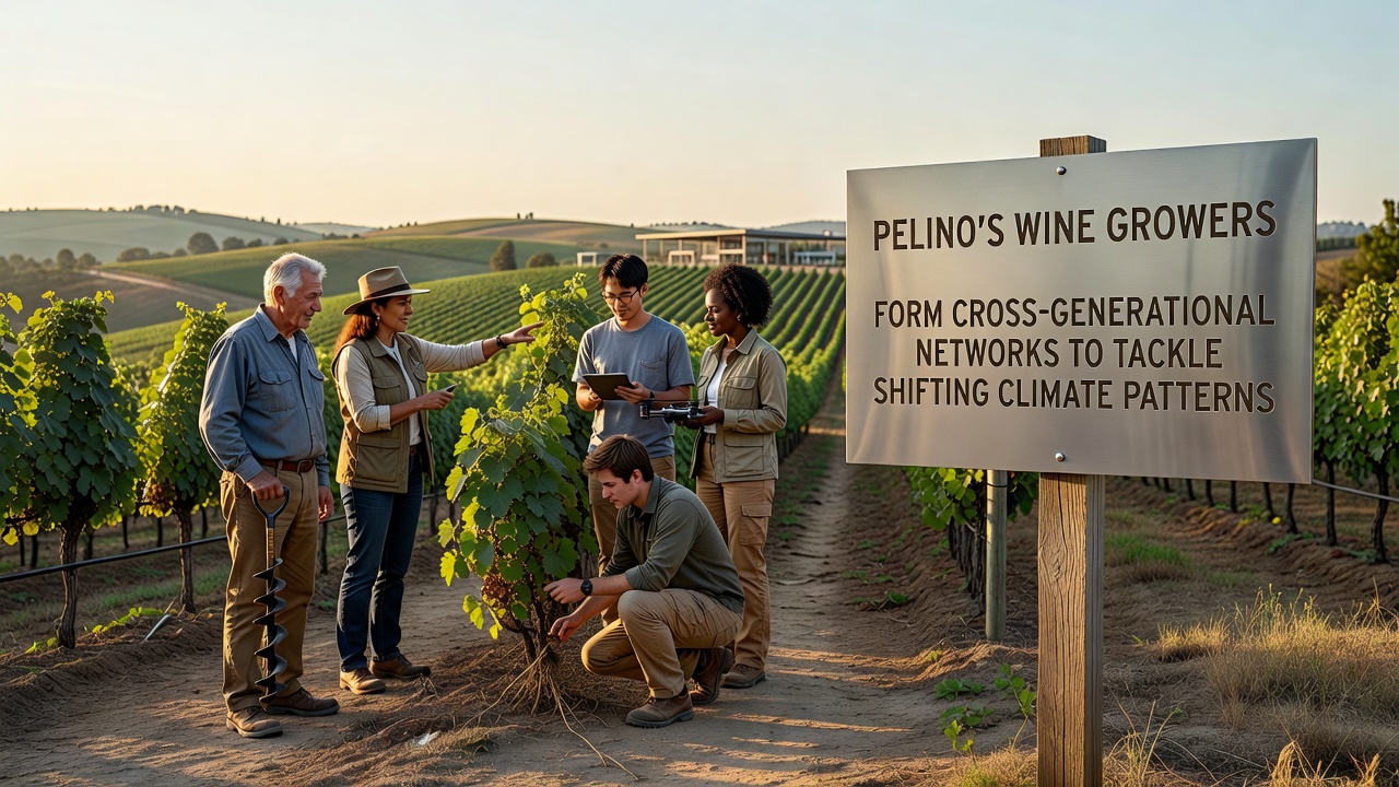 Pelino Wine Growers Establish Cross-Generational Networks to Address Shifting Climate Patterns